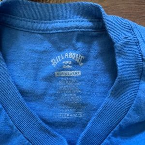 Blue Billabong t-shirt. Worn a few times